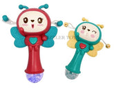 Cute Rattle Drum Baby Musical and Assorted Lights Toy Set of 1 Pieces/Non-Toxic
